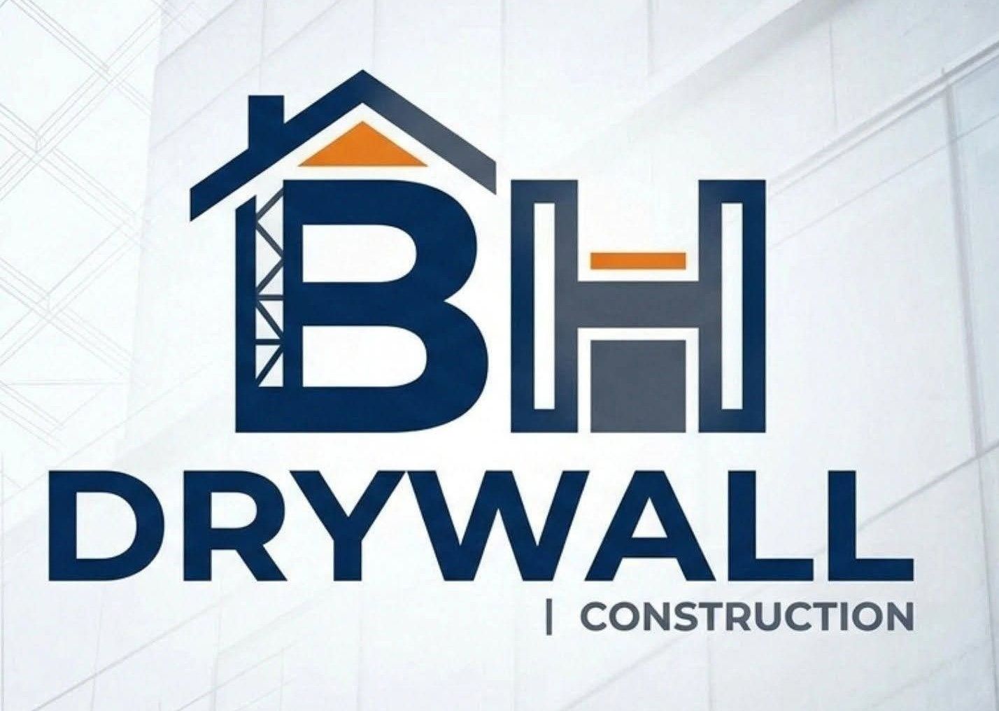 BH Drywall logo